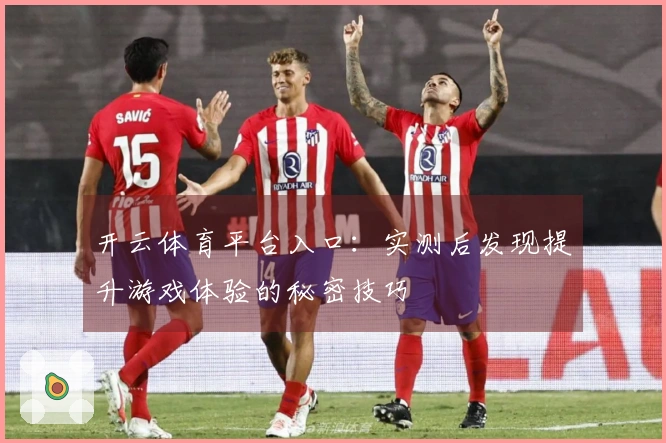 开云体育平台入口：实测后发现提升游戏体验的秘密技巧